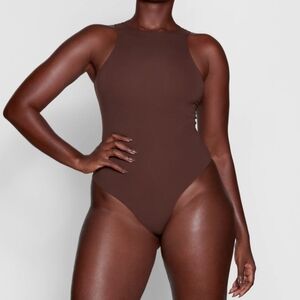 Skims Fits Everybody High Neck Bodysuit